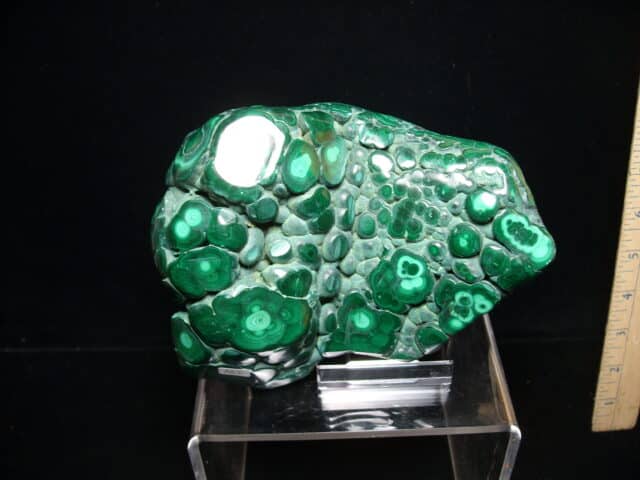 Beautiful  Polished Malachite Specimen (011025a)