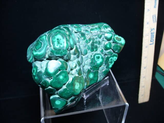 Beautiful  Polished Malachite Specimen (011025a) - Image 2