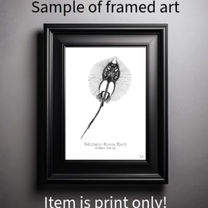 Print of Stingray Fossil